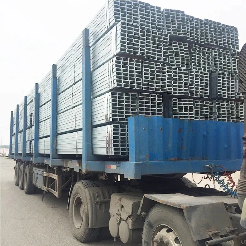 China Factory 10# 20# Mild Steel Profiles Rectangular Square Steel Pipe