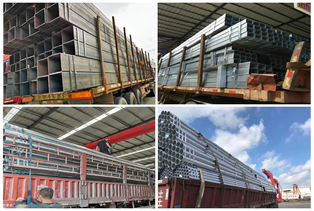 China Factory 10# 20# Mild Steel Profiles Rectangular Square Steel Pipe