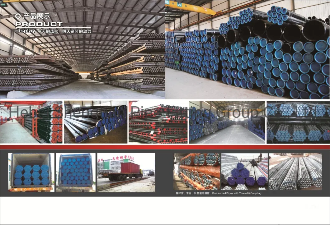 API 5L-X42 X56 X60 X70 LSAW/SSAW Carbon Steel Pipe