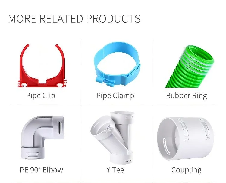 Best Quality HVAC System Accessories PE HDPE Pipe Tee