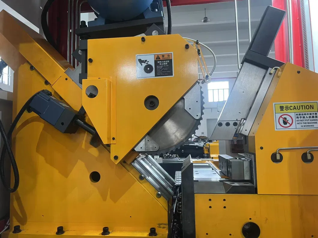 GLS-80 Pipe Cutting with High Speed Feature Automatic Hydraulic CNC Circular Saw Cutting Machine