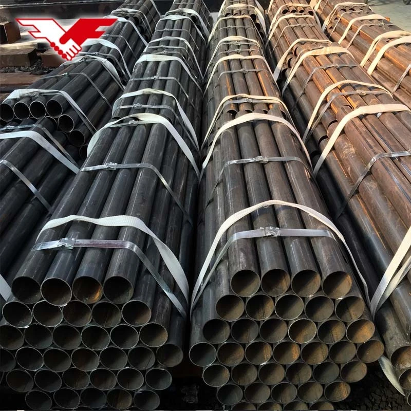 Color Painted ASTM A53m Gr. B Black Round Mild Steel Tubes Carbon Steel Tubes Raw Materials Iron Steeel Tubes for Gas Tube