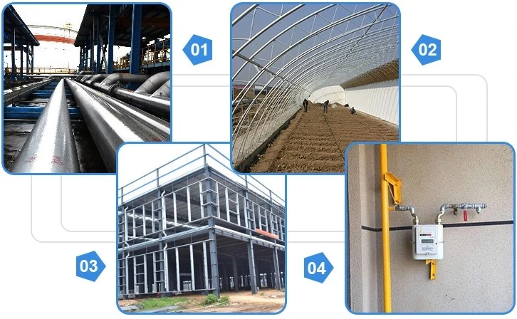 Construction Hot DIP Galvanized Zinc Coated Steel Pipe