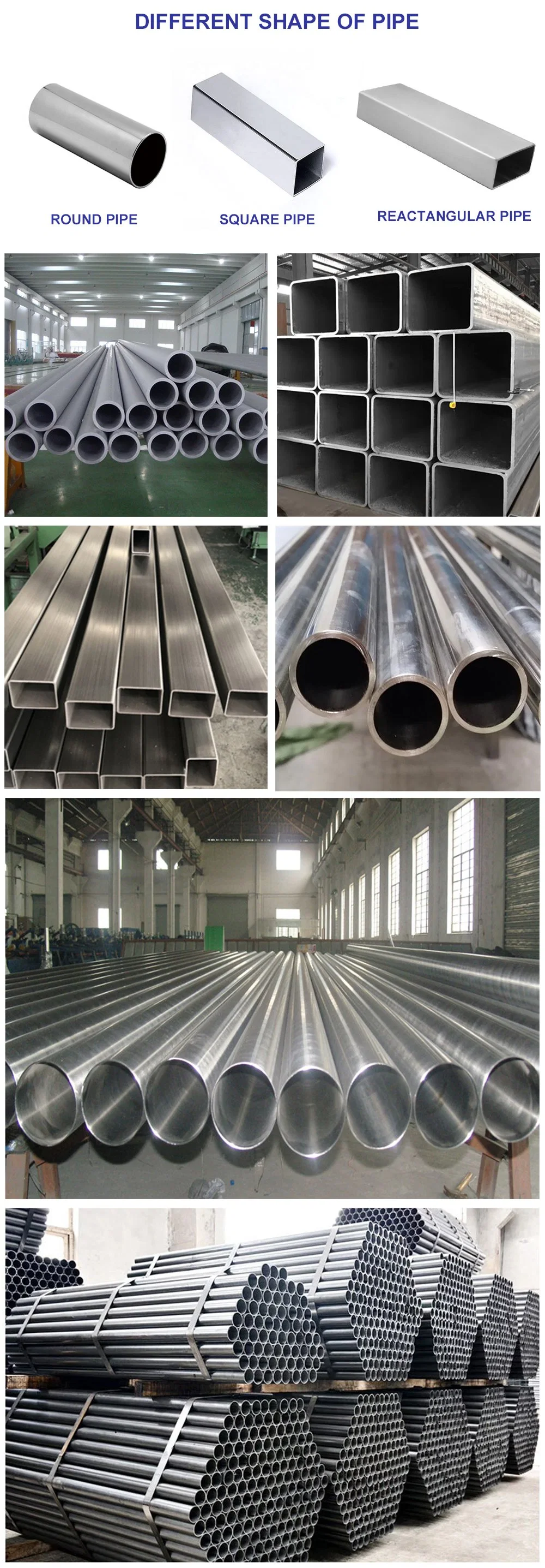 China Manufacturers Liange Large Diameter Tube Stainless Steel Pipe Tube with Good Quality