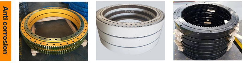 Light Loading 011.20.644 Thin Type Turntable Slewing Bearing Light Weight Custom Flange Type 011.20.644