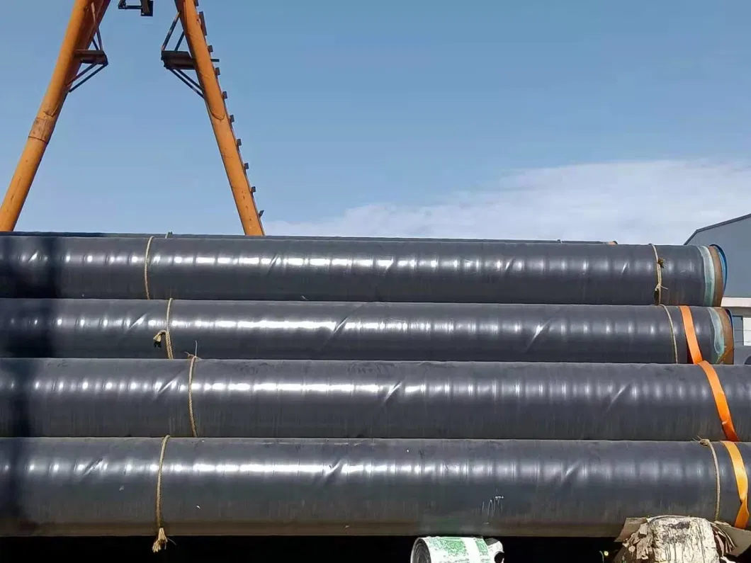 Hot Sale SSAW LSAW ERW Spiral Steel Pipe for Building Material with 3PE