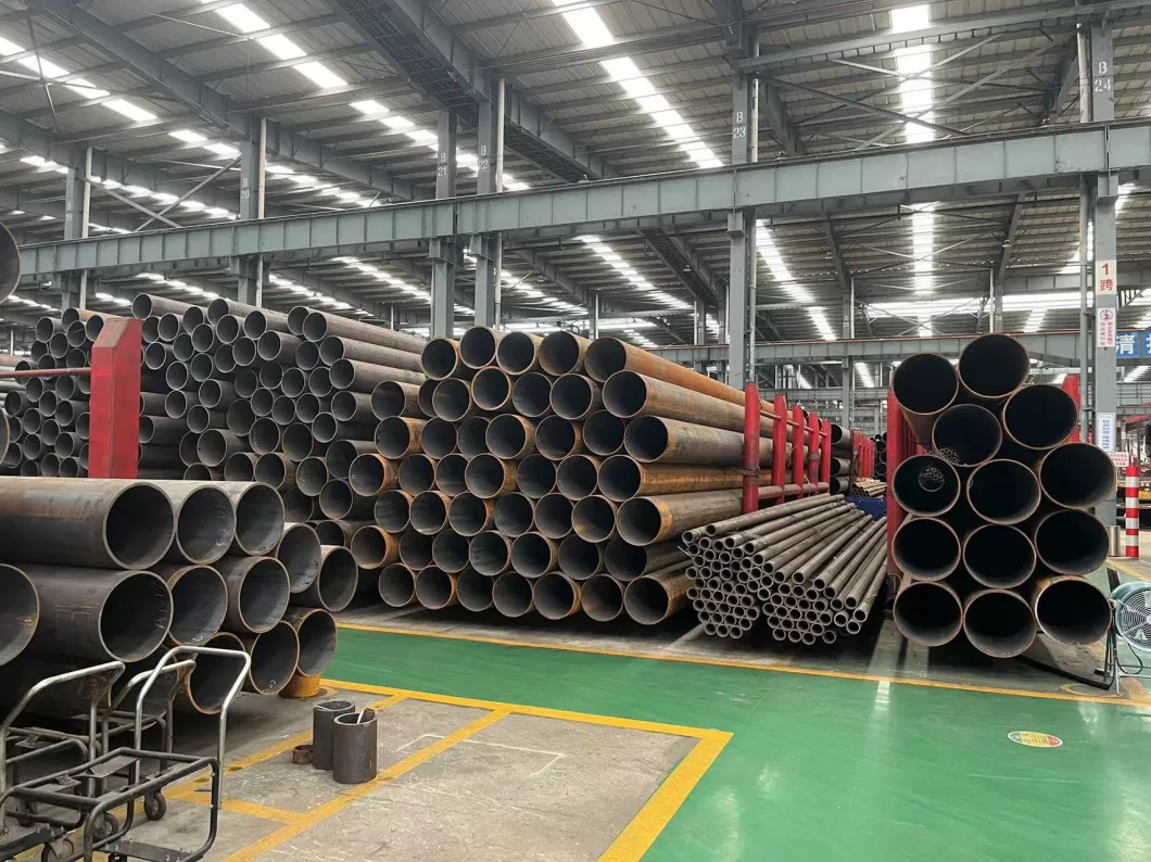 ASME API 5L X65 Tempering Seamless Steel Tube Round Manufacturer L415n Hardness HRC58-64 Beveled End Non Destructive Testing Tube Line 3PE Anticorrosive Tube