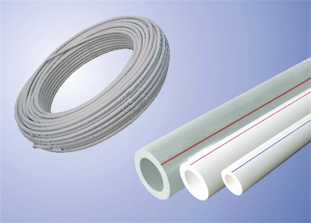 Lesso Good Quality Industrial Liquids Transportation Linear Expansion Coefficient Low Straight Coil Grey White 3 Inch PPR Pipe