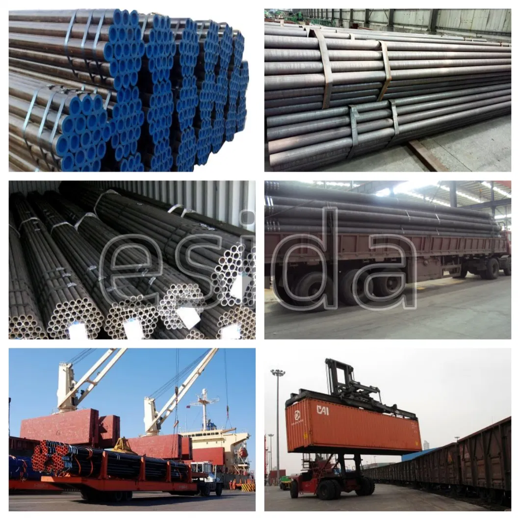 ASTM A53 A106 S235jr Q235 Gr. B Galvanized Schedule 40 Black API5l Gr. B Sch40s Grade B Welded Steel Pipe Seamless Carbon Steel Pipe