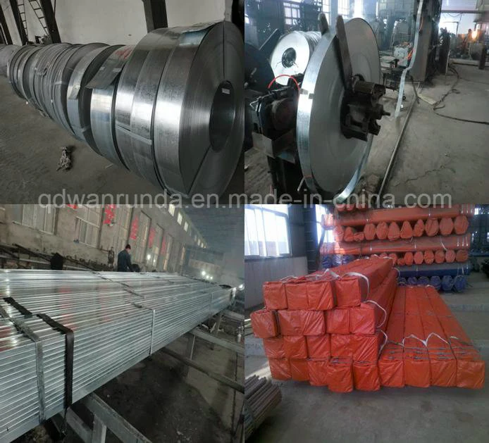 10X10-120X120mm Pre Galvanized Steel Tube for Furniture/Frame