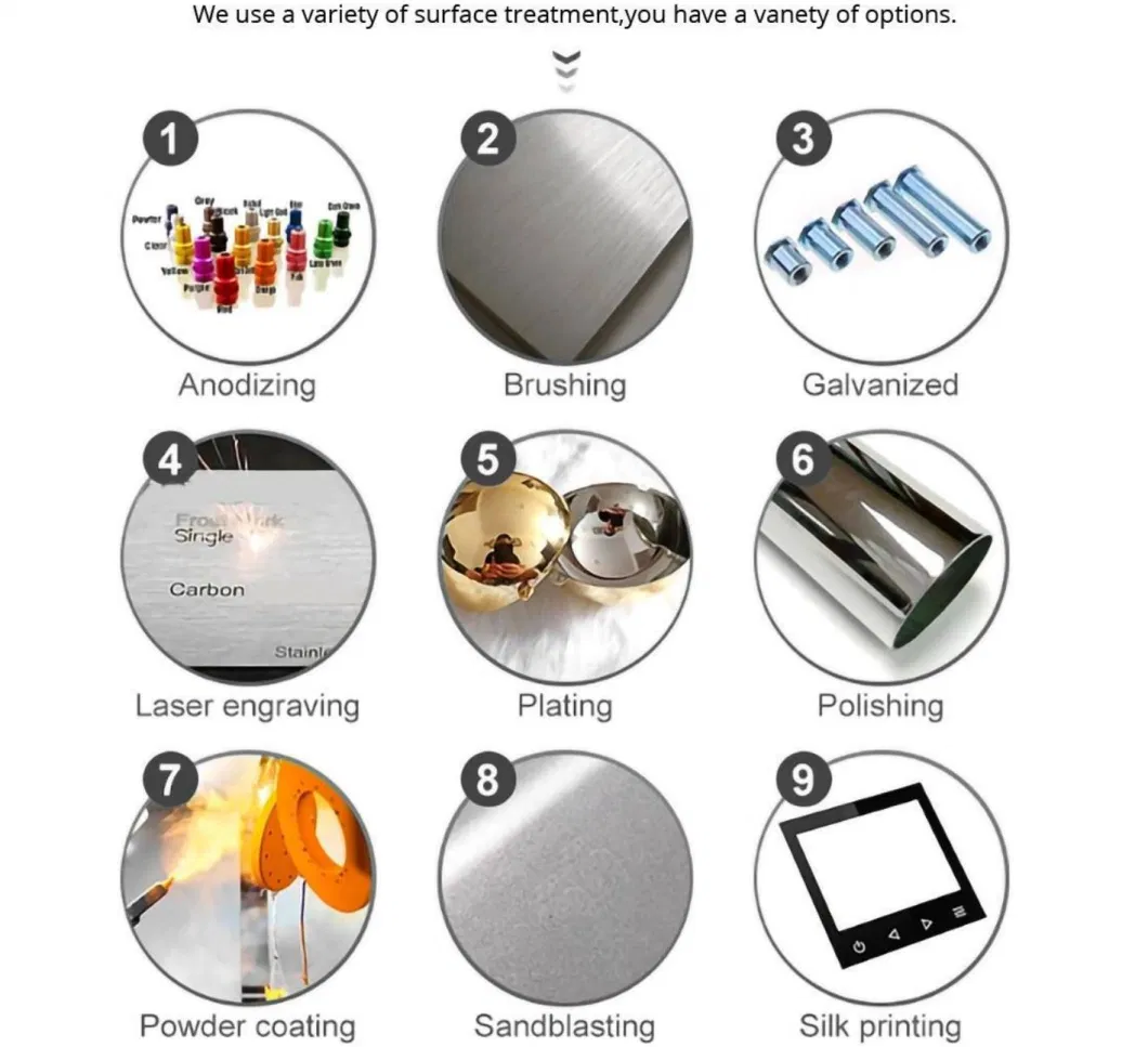 OEM ODM Flange Aluminum/Brass/Stainless Steel/ABS/POM Parts CNC Machining Service