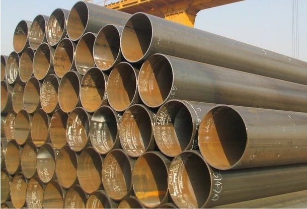 En 10219 ASTM A500 Large Diameter Threaded Welded Steel Pipe ERW Steel Tube