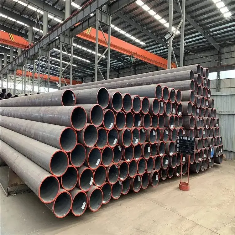 ASME API 5L X65 Tempering Seamless Steel Tube Round Manufacturer L415n Hardness HRC58-64 Beveled End Non Destructive Testing Tube Line 3PE Anticorrosive Tube