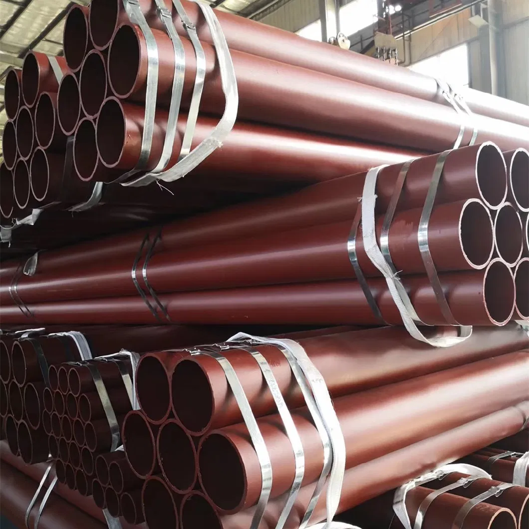 Color Painted ASTM A53m Gr. B Black Round Mild Steel Tubes Carbon Steel Tubes Raw Materials Iron Steeel Tubes for Gas Tube