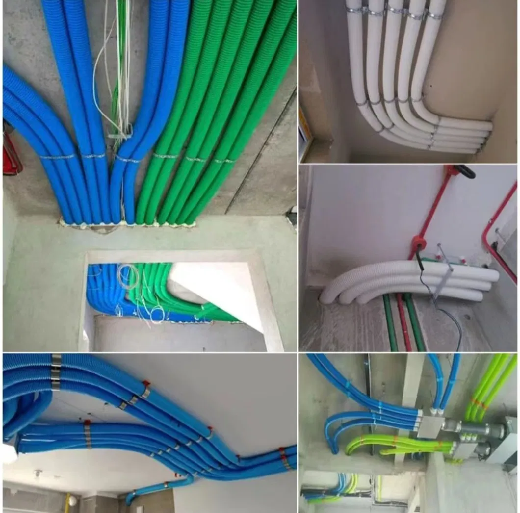 High Quality PE Pipes for Fresh Air System Heat Recovery Ventilation Erv Air Duct