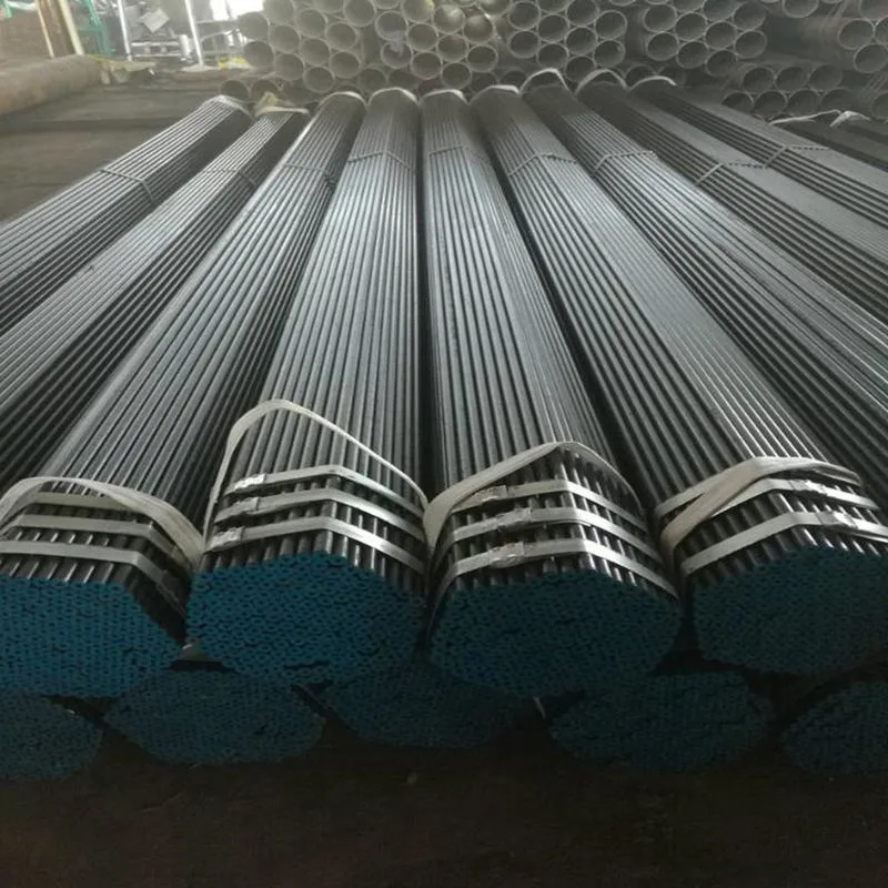 ASTM A53 API 5L Round Black Seamless Carbon Steel Pipe and Tube