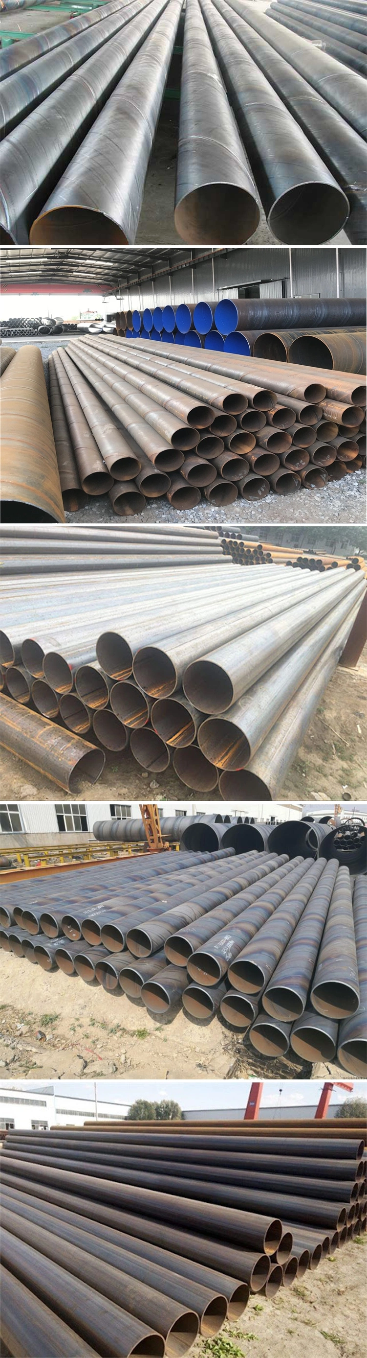 Liange ASTM A36 1000mm LSAW SSAW Large Diameter 3PE Spiral Anti Corrosion Welded Carbon Steel Tube