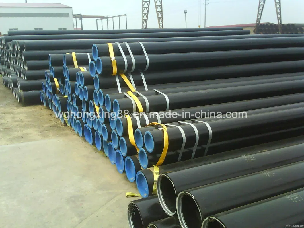 Black/Color Paint Coating Gi ERW Seamless/Welded Steel Pipe/Tube