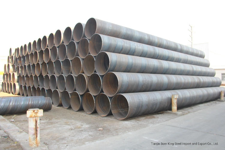 LSAW Welded Steel Pipe DIN30670 3lpe Coated API 5L X42ms X52ms ERW Welded Steel Pipe