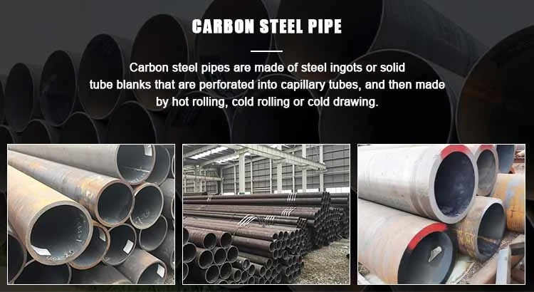 Carbon Steel Tube Manufacturers ASTM A36 Schedule 40 Construction Mild Carbon Steel Squrare Rectangular Steel Black Structure Pipe ERW 1-16mm Thick Wall Pipe