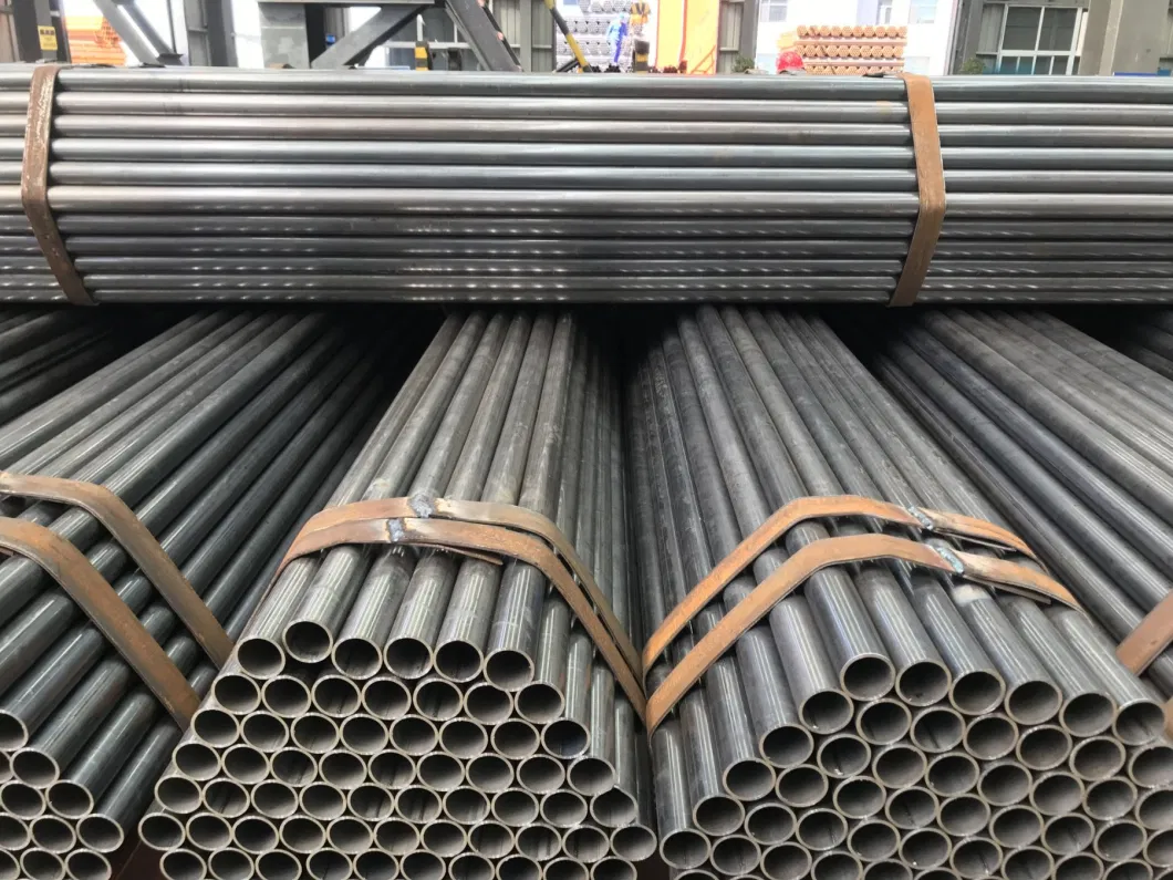 ASTM A53 Grade B Sch40/Sch80 Black Steel ERW Welded Pipe