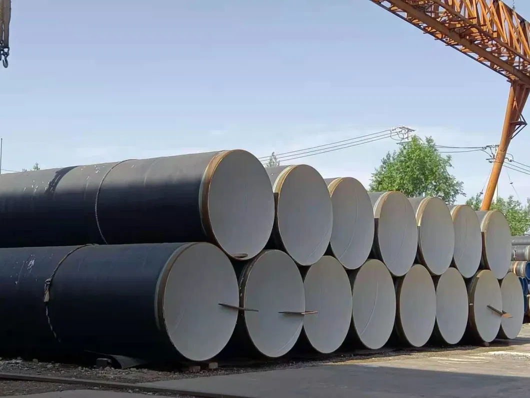 Hot Sale SSAW LSAW ERW Spiral Steel Pipe for Building Material with 3PE