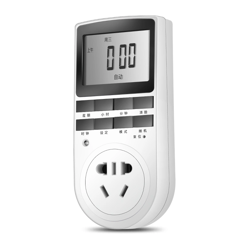 12/24 Hour LCD Digital Electronic Plug-in Programmable Timer Switch Socket Au/EU/UK/Us