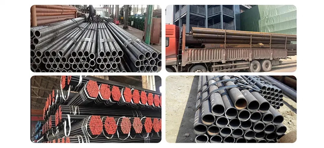 High Precision and Quality St52, St35, St42, St45 LSAW ERW Ms CS Line Welded Seamless Carbon Steel Pipes