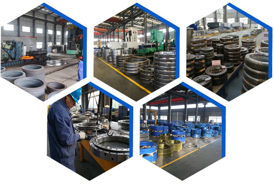 Light Loading 011.20.644 Thin Type Turntable Slewing Bearing Light Weight Custom Flange Type 011.20.644