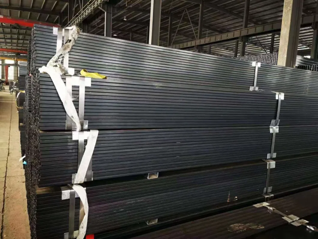 Raw Material Q235 Small Diameter Welded Mild Rhs Square Steel Pipe