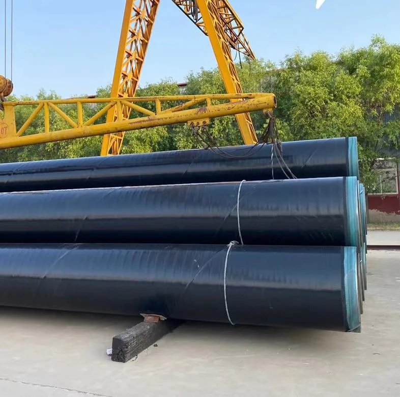 Customized 3PE Anticorrosive Steel Pipe Water Supply Pipe with Anticorrosive Steel Pipe Large Diameter Spiral Steel Pipe