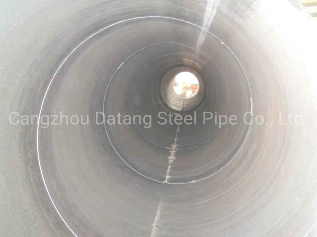 API 5L SSAW Oil and Gas 3PE Anti-Corrosion Spiral Welded Steel Pipes for Water and Oil and Gas Transportation