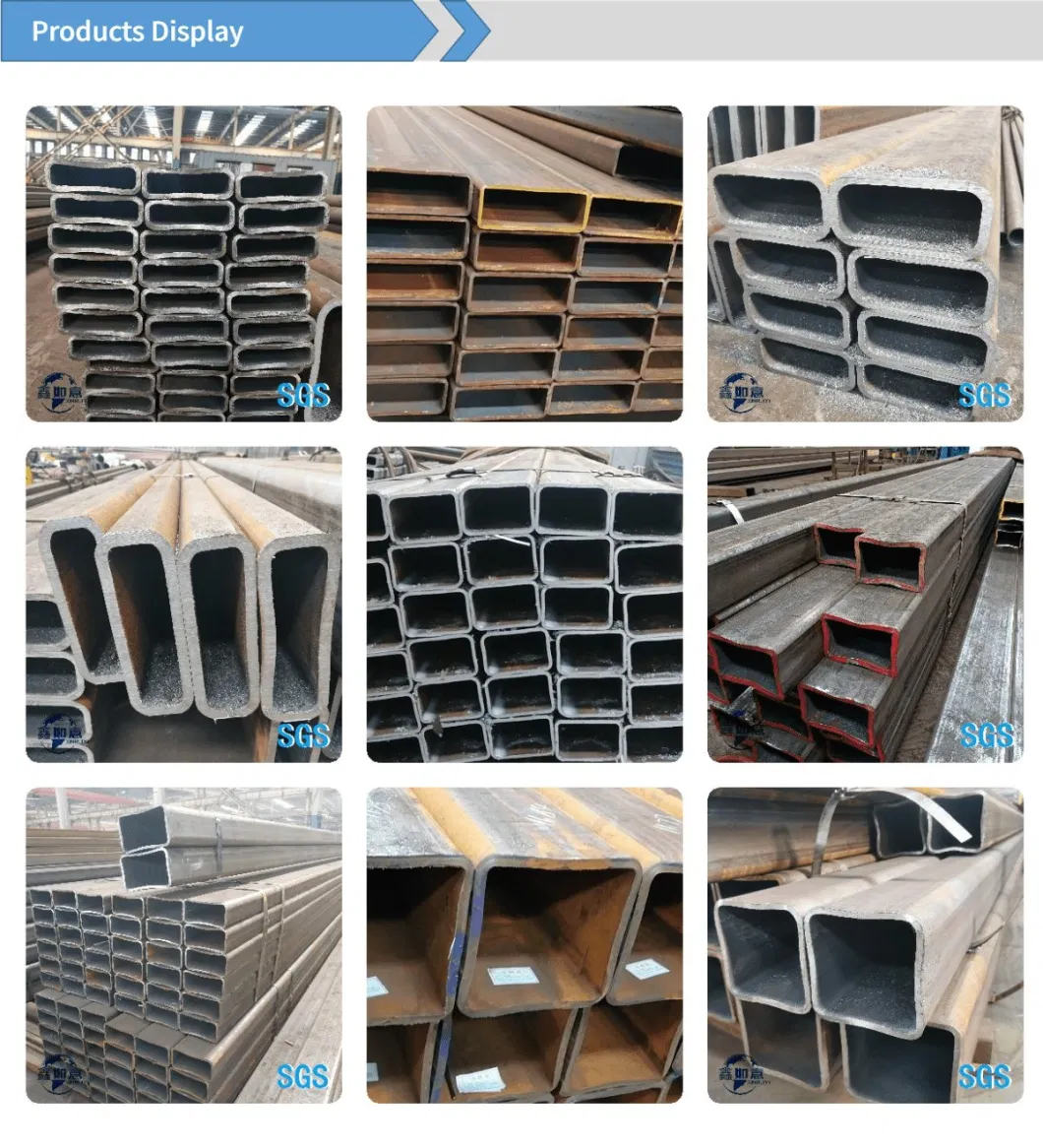 200X150mm En10210 S355j2h/S355joh /S275jr Seamless Square/Rectangle Steel Pipe Square Pipes