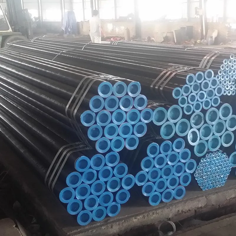 ASTM A53 API 5L Round Black Seamless Carbon Steel Pipe and Tube