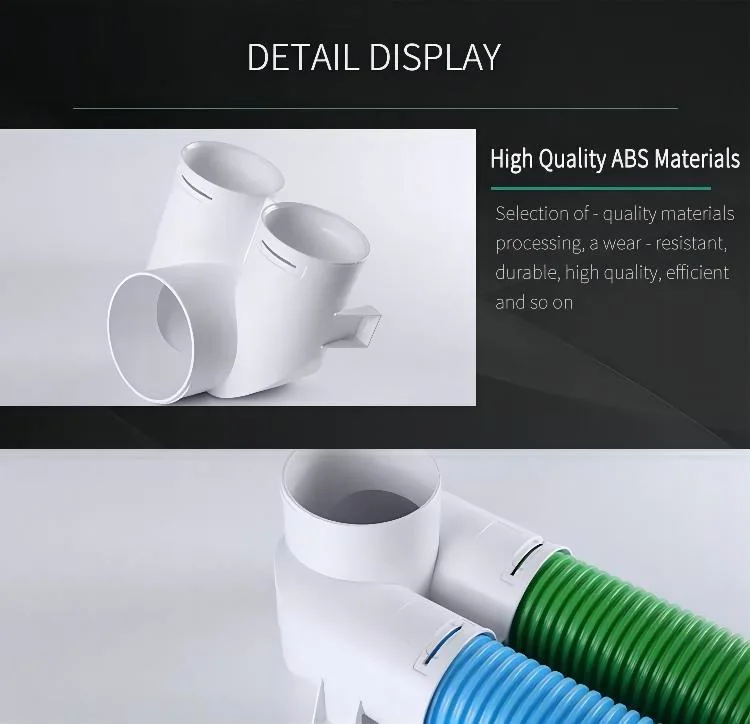 Best Quality HVAC System Accessories PE HDPE Pipe Tee