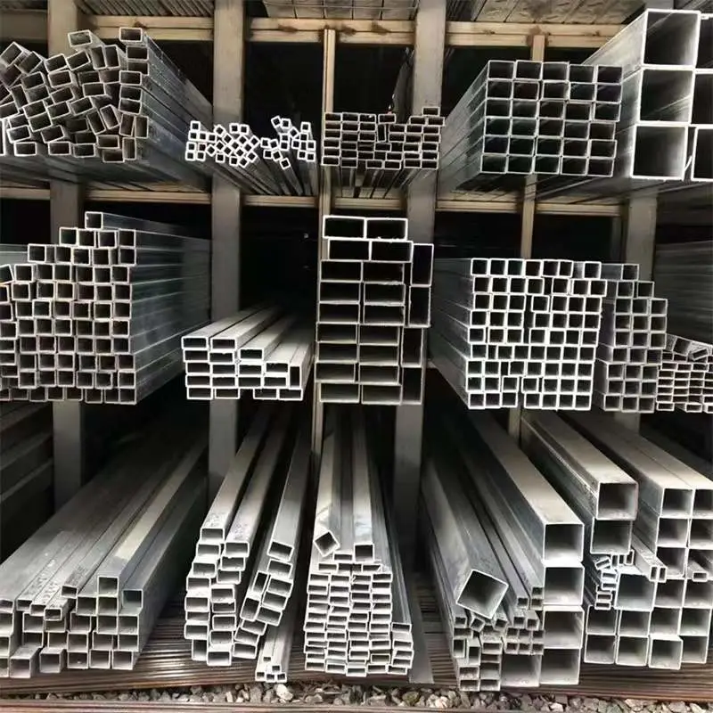 ASTM A53 Zinc Coated Q195 Q235 Q345 Hot Dipped Galvanized Steel Tube Hollow Section Rectangular Tube Square Galvanized Steel Pipe