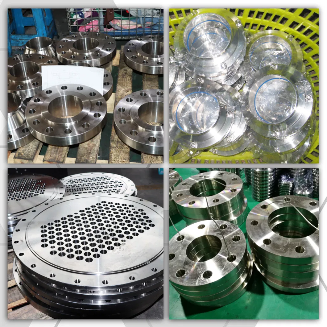 Stainless Steel Sanitary GOST Aseptic Flange Blind Flat Plate Flange Ss Flange for Stainless Steel Tank Cap