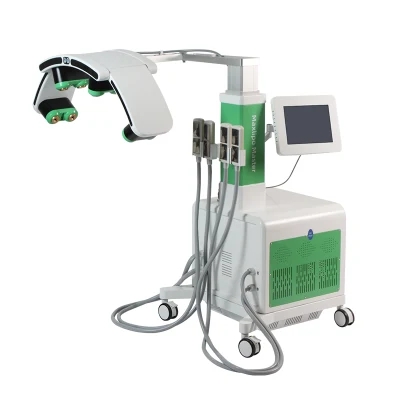 Full Body Fractional RF Laser 532nm Green Red Light Cold Lipo Pads Body Contourting Laser Beauty Slimming Machine