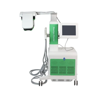 Full Body Fractional RF Laser 532nm Green Red Light Cold Lipo Pads Body Contourting Laser Beauty Slimming Machine