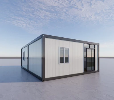  Factory Customized Prefab Flat Pack Container Houses Prefabricated Home with One Bedroom for Dominican Republic Mexico
