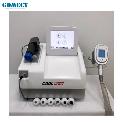 2 in 1 Cryolipolysis Slimming Shock Wave ED Treatment Cool Wave Therapy Machine