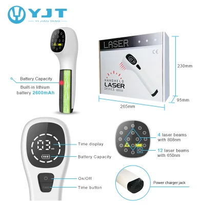 Portable Handheld Pain Relief Cold Laser Device for Wound