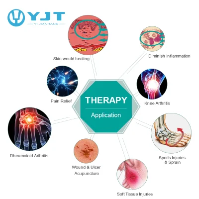 Portable Handheld Pain Relief Cold Laser Device for Wound