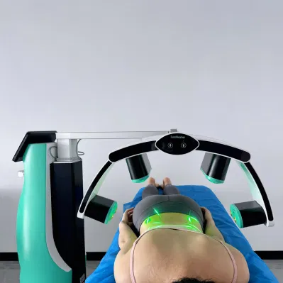 Painless Luxmaster Slim 532nm Green Light Therapy Cold Laser Fat Reduce Low Level Laser Therapy Device