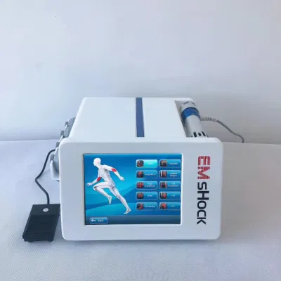 Portable Electric Physiotherapy Eswt EMS Shockwave Therapy Machine for Pain Relief