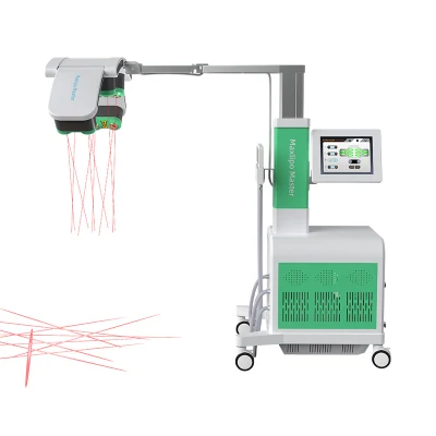 Full Body Fractional RF Laser 532nm Green Red Light Cold Lipo Pads Body Contourting Laser Beauty Slimming Machine