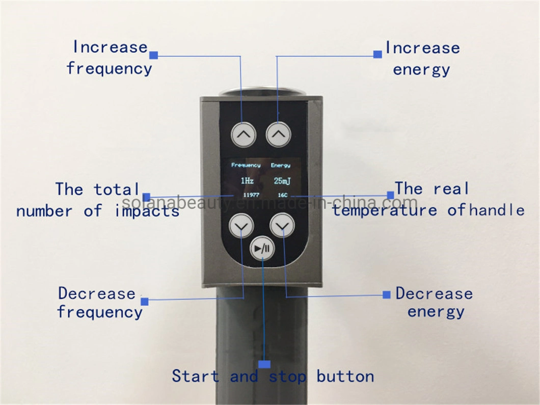 Portable Shockwave Therapy Machine for Pain Relief ED Treatment