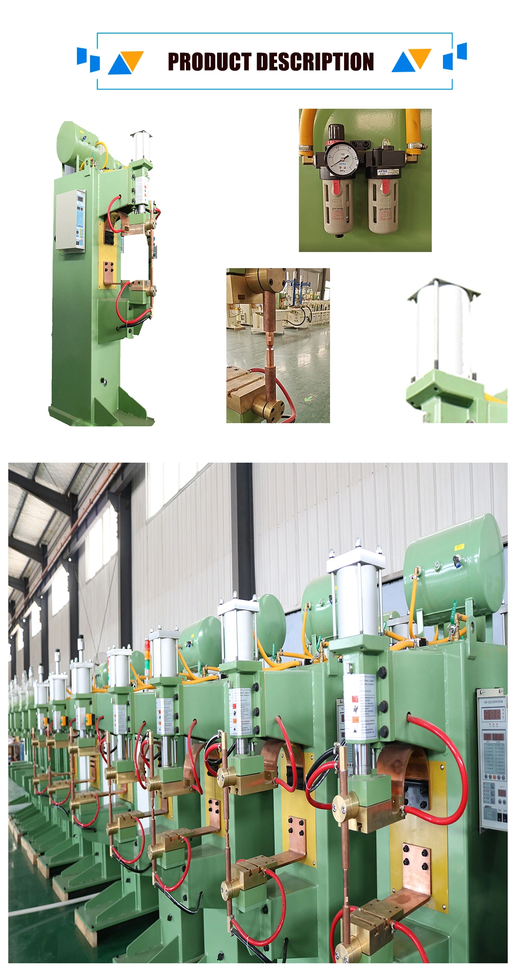 Power Frequency DC Welding Machine for Metal Sheet Welding