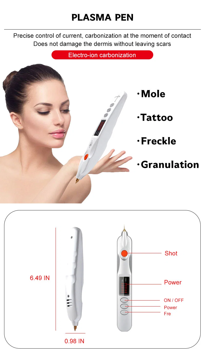 Beauty Salon Equipment Cold Plasma Pen for Eyelid Lift