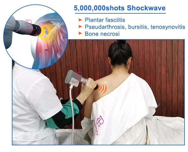 Pain Relief Physiotherapy 3 in 1 Ultrasound Shockwave Tecar Therapy Machine